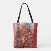 上海のランタンのトート トートバッグ (裏面)