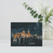 上海の夜景 ポストカード (スタンド正面)