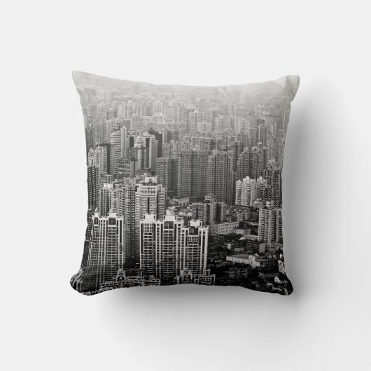 上海の枕話 クッション (正面)