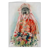 上海の赤中国の結婚嫁 (正面)