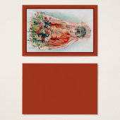 上海の赤中国の結婚嫁 (正面&裏面)