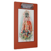 上海の赤中国の結婚嫁 クリップボード (右)