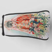 上海の赤中国の結婚嫁 ゴルフヘッドカバー (正面)