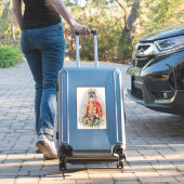 上海の赤中国の結婚嫁 シール (スーツケースインサイチュ)