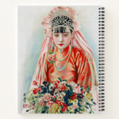 上海の赤中国の結婚嫁 ノートブック (裏面)