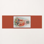 上海の赤中国の結婚嫁 ヨガマット (裏面(横))