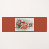 上海の赤中国の結婚嫁 ヨガマット (正面(横))