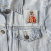 上海の赤中国の結婚嫁 缶バッジ (インサイチュ)