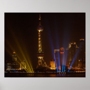 上海のBund(ウォーターフロント)。探している ポスター