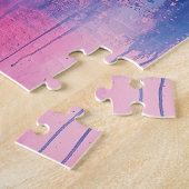 上海への旅行中国 ジグソーパズル (側面)