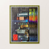 上海スカイライン – ジグソーパズル (縦)