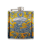 上海ドラゴンプレート フラスク (正面)