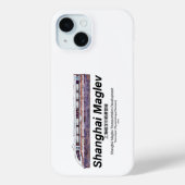 上海マグレブ高速SMTトランスラピッドトレイン Case-Mate iPhoneケース (裏面)