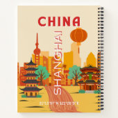 上海中国旅行リトロポスター ノートブック (裏面)