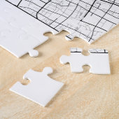 上海中国 ジグソーパズル (側面)