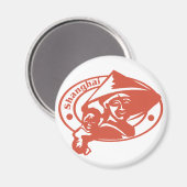 上海切手 マグネット (正面/裏面)