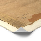 上海市の地図中国(1884) ポスター (角)