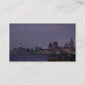 上海港、中国 名刺 (裏面)