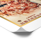 上海美しいヴィンテージ昆虫スプレーAd ポスター (角)