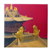 上海静安寺 タイル (正面)