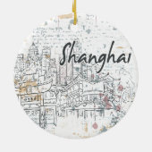 上海 セラミックオーナメント (裏面)