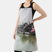 上海、中国、2017年3月30日、木造の歴史的武井 エプロン (インサイチュ)