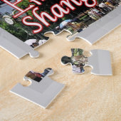 上海 – 南京路 –  ジグソーパズル (側面)