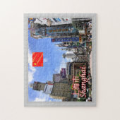 上海 – 南京路 –  ジグソーパズル (縦)