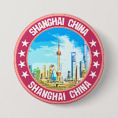 上海 缶バッジ (正面)