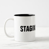 上演! = DEV ツートーンマグカップ (左)