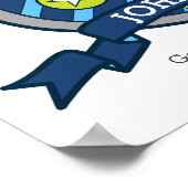 上漢名とはJに緑の紋章のポスター ポスター (角)