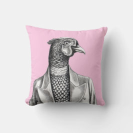 上着頭が切れるのキジ クッション