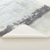 上空の地平線 – ニュートラルカラー シェルパブランケット (3/4)