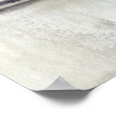 上空の地平線 – ニュートラルカラー ポスター (角)