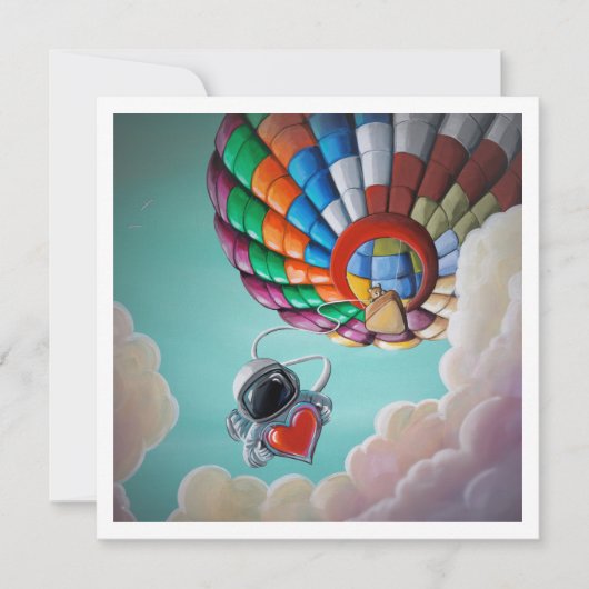 上空の愛をあなたに 宇宙飛行士 - ミニプリント (正面)