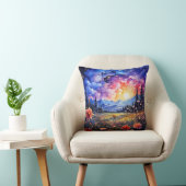 上空の星空 クッション (椅子)