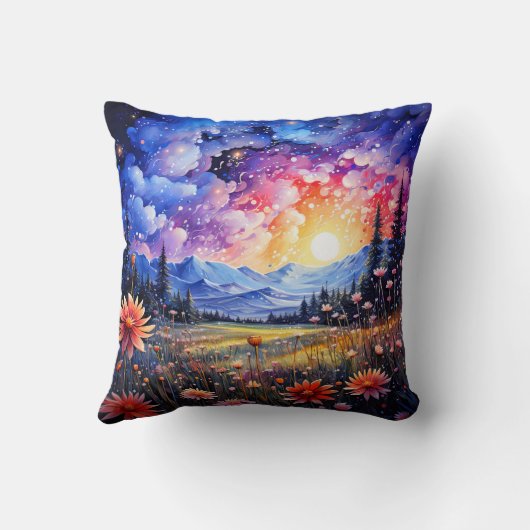 上空の星空 クッション (裏面)