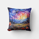 上空の星空 クッション (正面)