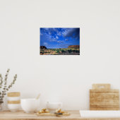 上空を雲が吹き飛ぶ ポスター (キッチン)