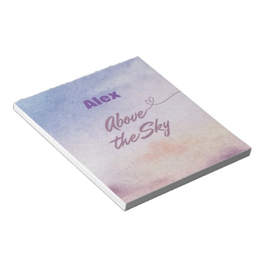 上空 ノートパッド (アングル)