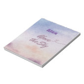 上空 ノートパッド (回転)