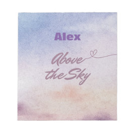 上空 ノートパッド