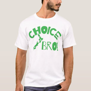 上等のBro (キーウィのニュージーランドの地図) Tシャツ