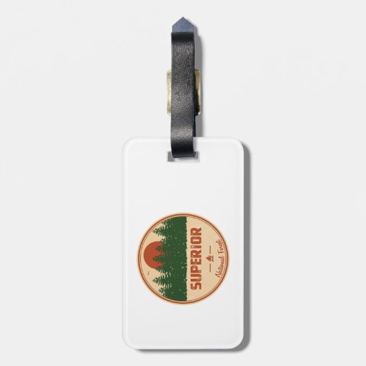 上等国有林 ラゲッジタグ (裏面縦)