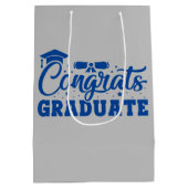 上級おめでとう院生 ミディアムペーパーバッグ (裏面)