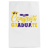 上級おめでとう院生 ミディアムペーパーバッグ (正面)