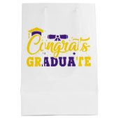 上級おめでとう院生 ミディアムペーパーバッグ (裏面)