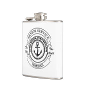 上級サービス退役軍人 フラスク (左)