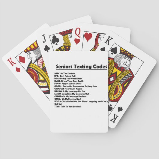 **上級メールや文字を打つおもしろい**トランプ トランプ (裏面)