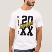 上級卒業クラス（年の追加） Tシャツ (正面)